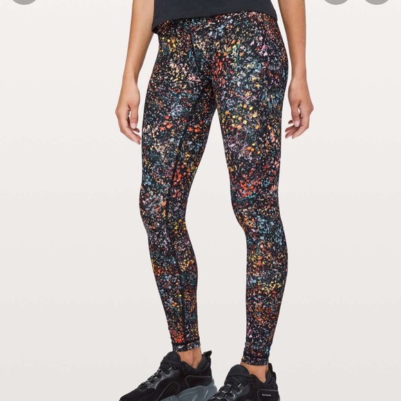 Lululemon Wunder Under Hi-Rise Tight 28" Flowerescent Multi Color Floral - Picture 1 of 5